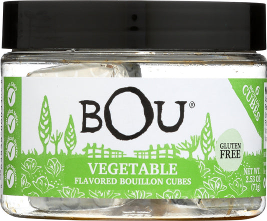 BOU BRANDS: Bouillon Cubes Vegetable Flavored 2.53 oz - Vending Business Solutions