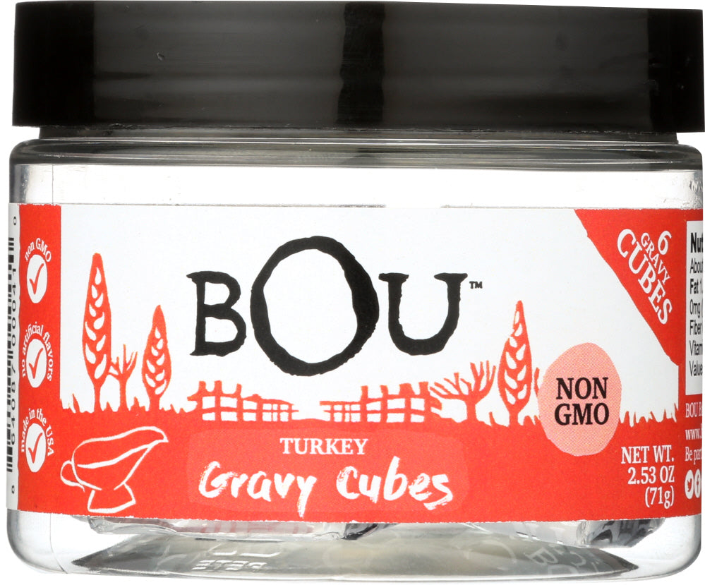 BOU BRANDS: Turkey Gravy Cubes, 2.53 oz - Vending Business Solutions