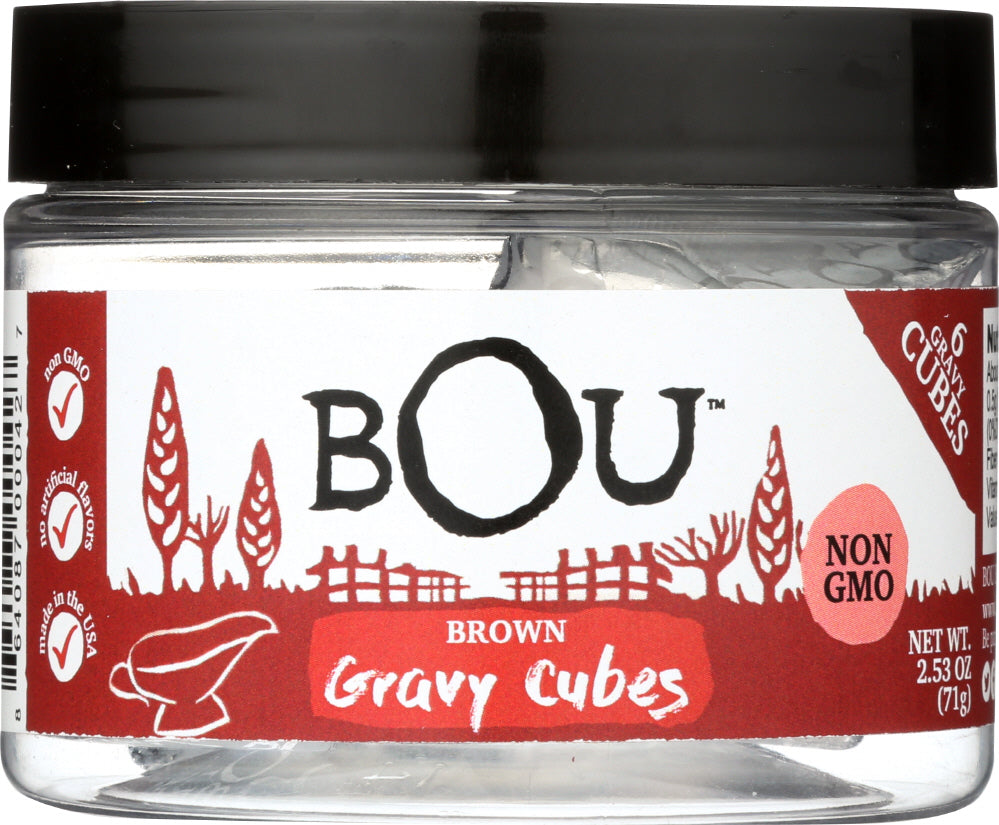 BOU BRANDS: Brown Gravy Cubes, 2.53 oz - Vending Business Solutions