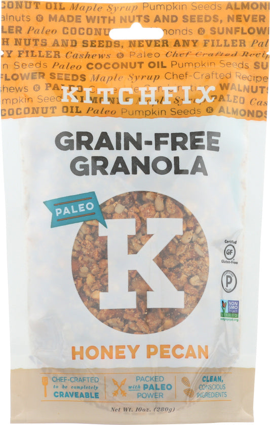 KITCHFIX: Honey Pecan Granola, 10 oz - Vending Business Solutions