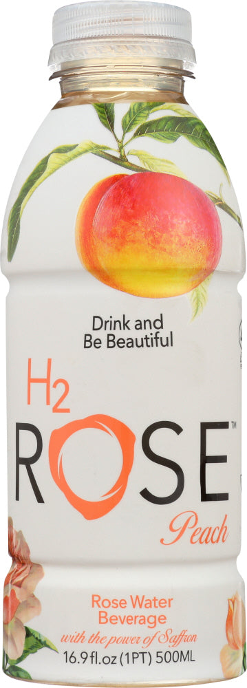 H2ROSE: Peach Rose Water Beverage, 16.9 fl oz - Vending Business Solutions