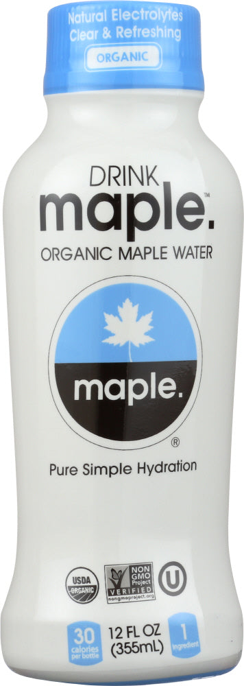 DRINK MAPLE: Organic Pure Maple Water, 12 fl oz - Vending Business Solutions