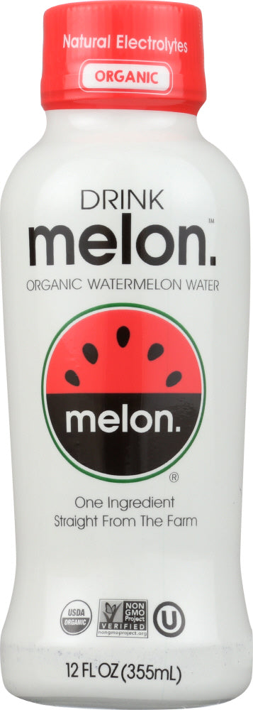 DRINKMELON: Melon Organic Watermelon Water, 12 fl oz - Vending Business Solutions
