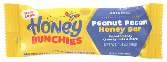 HONEY BUNCHIES: Peanut Pecan Honey Bar, 1.40 oz - Vending Business Solutions