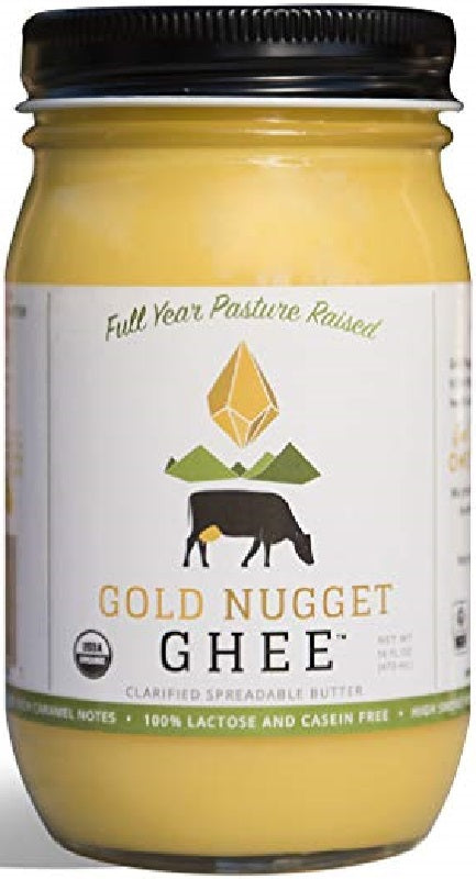 GOLD NUGGET GHEE: Ghee Butter Traditional Pastured Raised, 16 oz - Vending Business Solutions