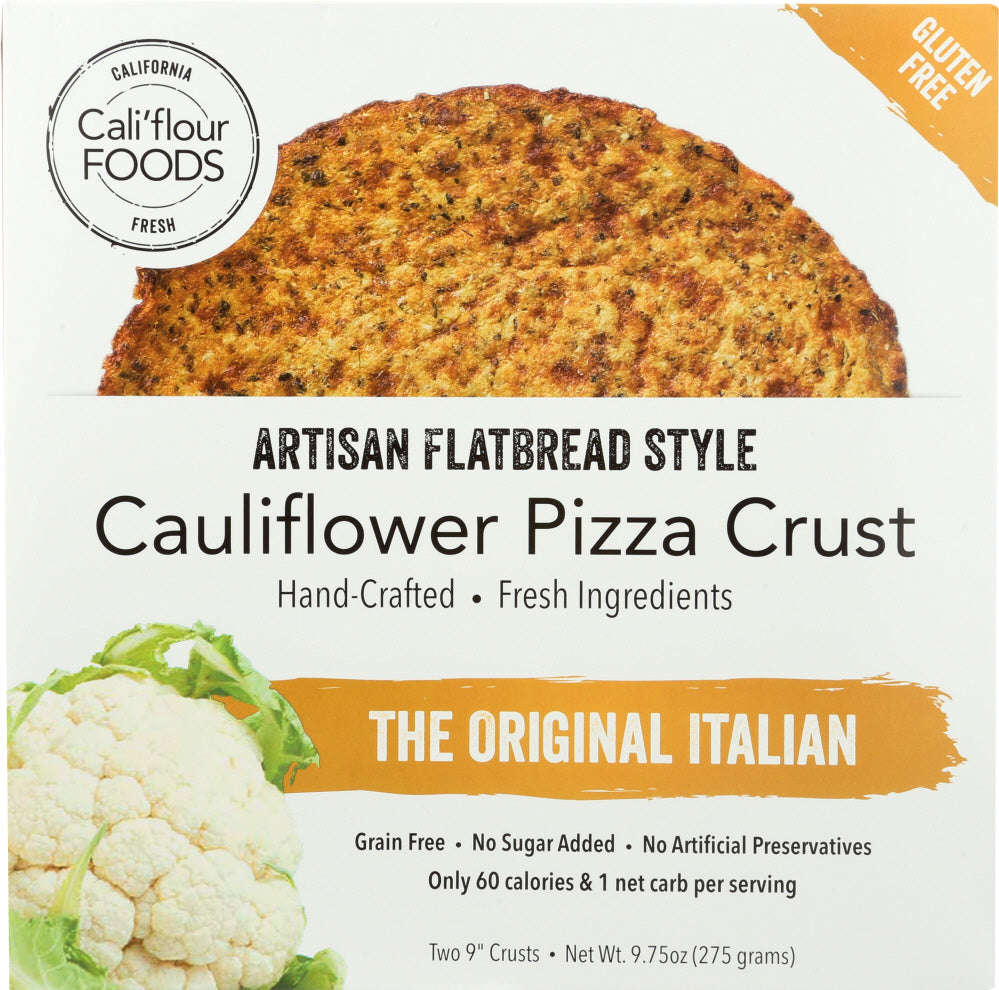 CALIFLOUR: Cauliflower Pizza Crust Original Italian, 10 oz - Vending Business Solutions