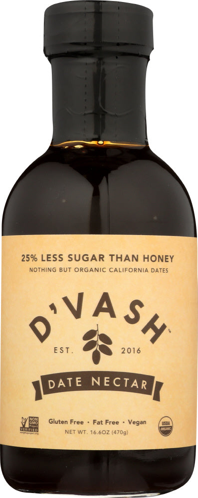 DVASH ORGANICS: Nectar Date Organic, 16.6 oz - Vending Business Solutions