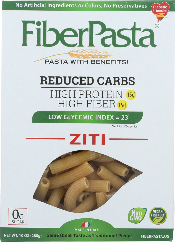 FIBERPASTA: Ziti Pasta, 10 oz - Vending Business Solutions