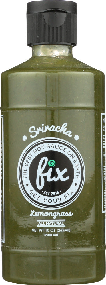 FIX HOT SAUCE: Lemongrass Sriracha Hot Sauce, 10 oz - Vending Business Solutions