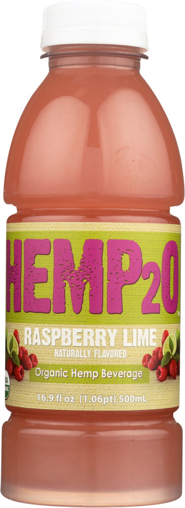 HEMP2O: Raspberry Lime Vitamin Water, 16.9 oz - Vending Business Solutions