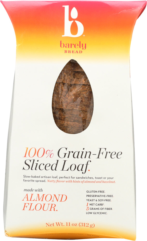 BARELY BREAD: Sliced Loaf, 11 oz - Vending Business Solutions