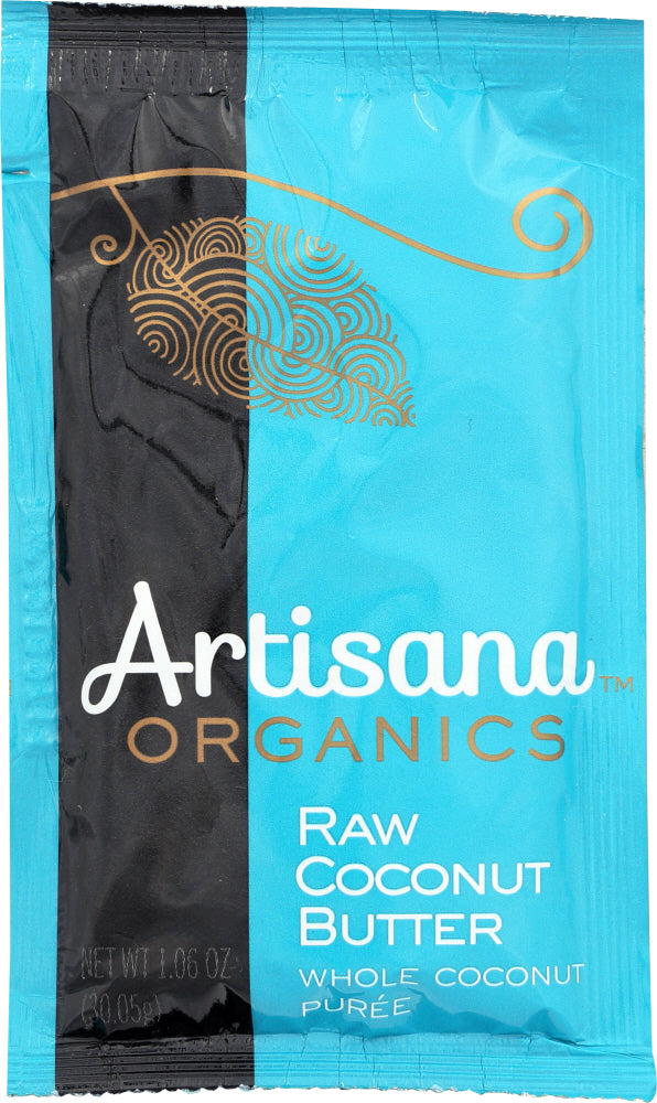 ARTISANA: Organic Coconut Butter Raw Squeeze Pack, 1.06 oz - Vending Business Solutions