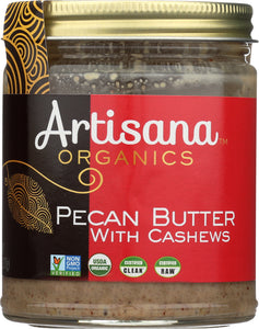 ARTISANA: Pecan Butter with Cashews, 8 oz - Vending Business Solutions