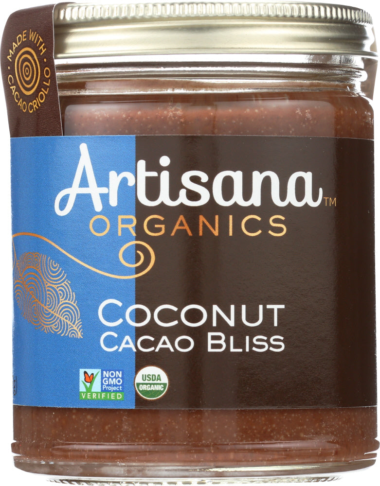 Artisana Organic Raw Coconut Cacao Bliss Nut Butter, 8 Oz - Vending Business Solutions