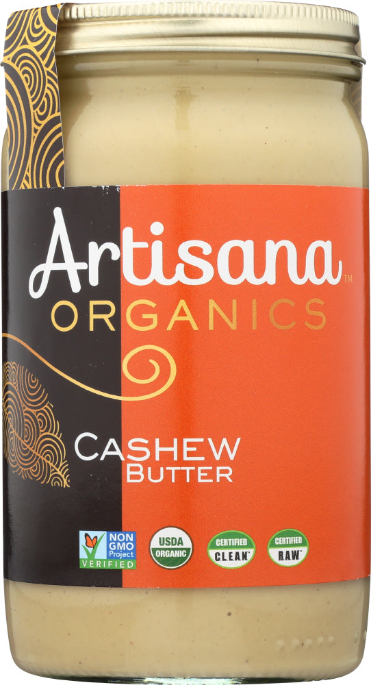 ARTISANA: Raw Cashew Nut Butter, 14 Oz - Vending Business Solutions