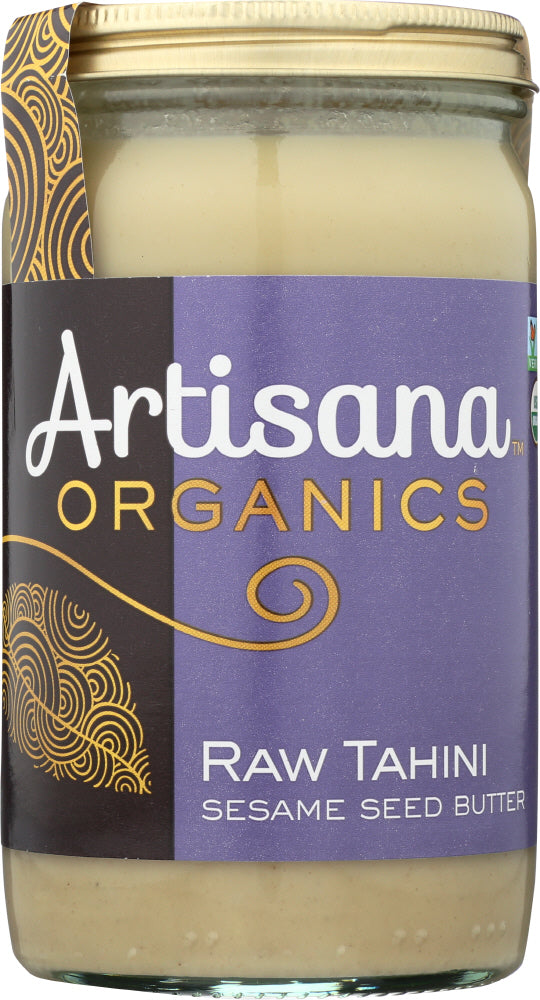 ARTISANA: Raw Organic Tahini Sesame Seed Butter, 14 oz - Vending Business Solutions