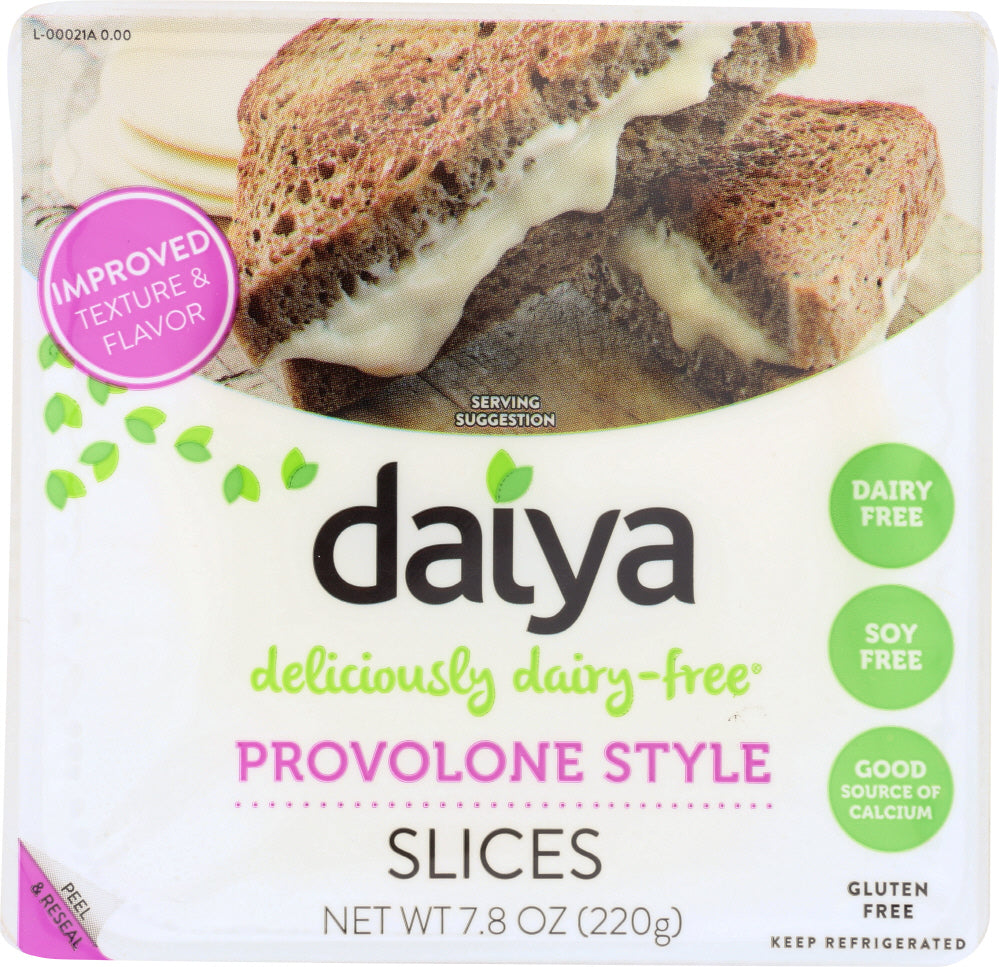 DAIYA: Deliciously Dairy Free Provolone Style Slices, 7.8 oz - Vending Business Solutions