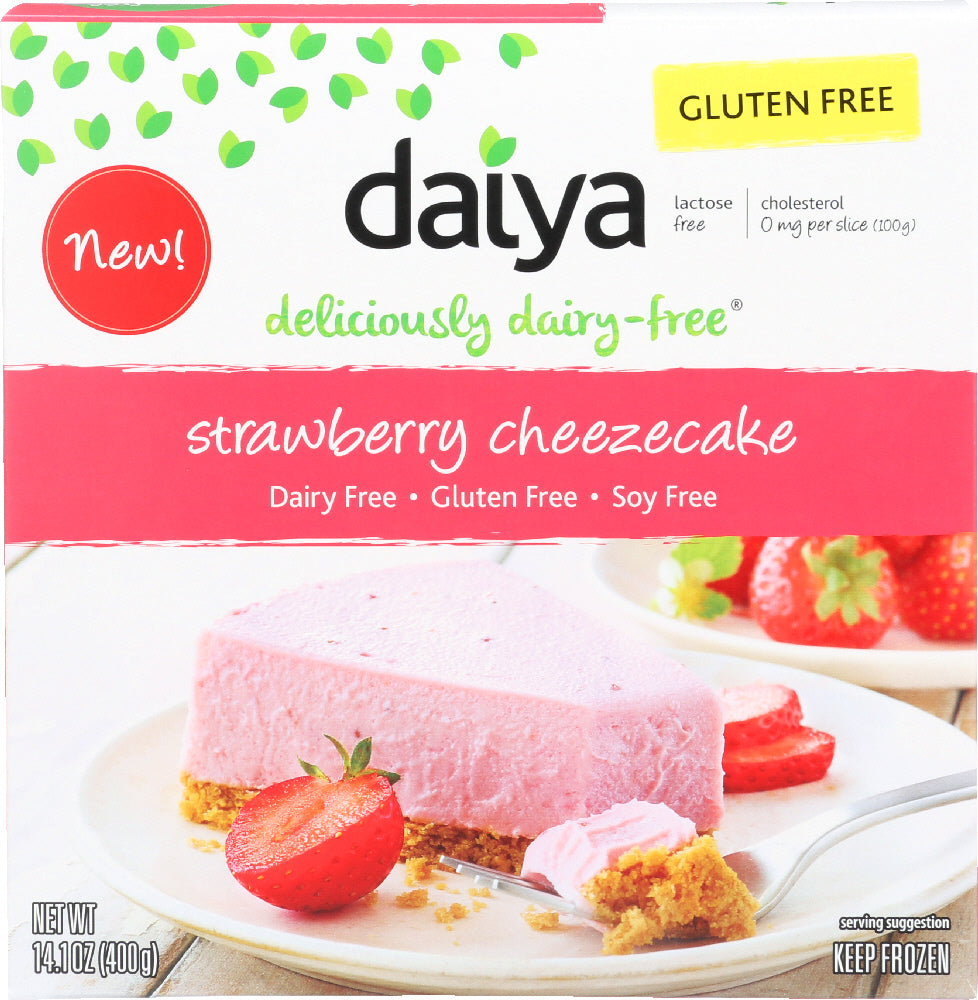 DAIYA: Vegan Strawberry Style Cheezecake, 14.1 oz - Vending Business Solutions