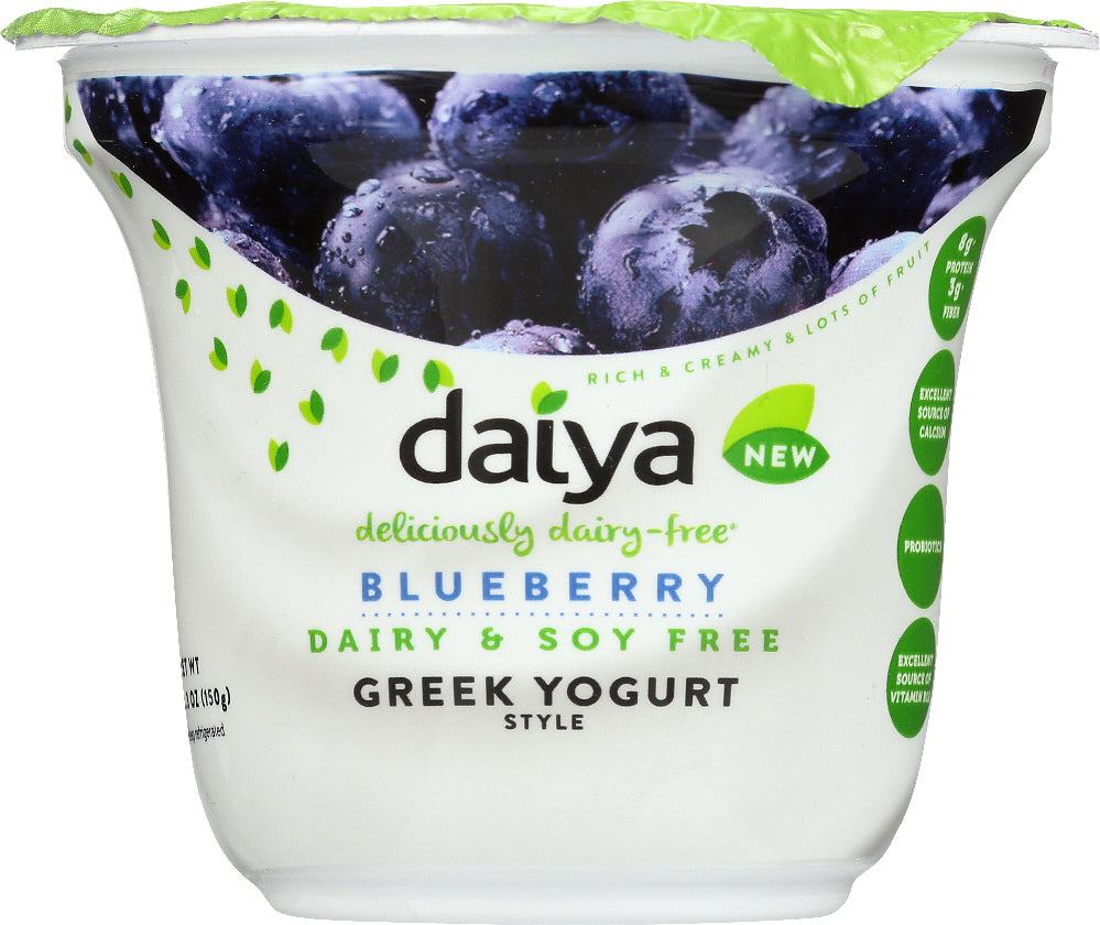 DAIYA: Blueberry Greek Yogurt Alternative, 5.3 oz - Vending Business Solutions