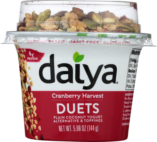 DAIYA: Cranberry Harvest Duets Yogurt, 5.08 oz - Vending Business Solutions