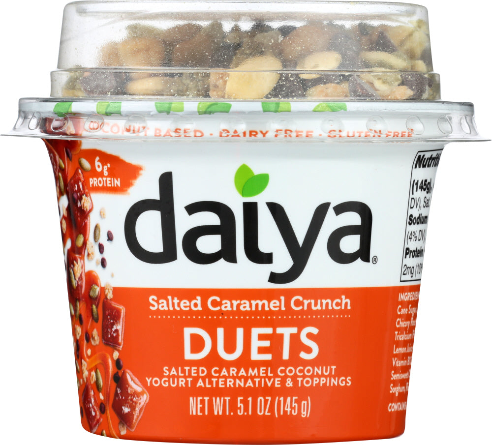 DAIYA: Yogurt Duets Salted Caramel Crunch, 5.01 oz - Vending Business Solutions