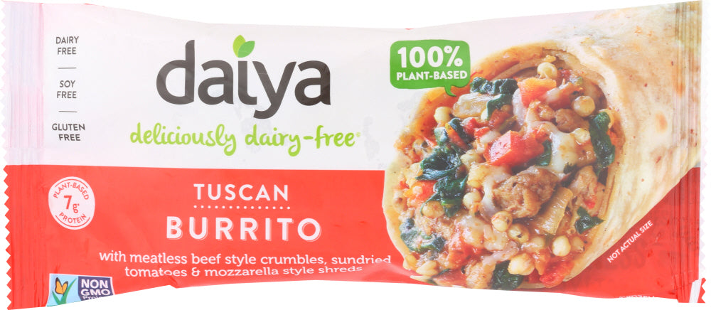 DAIYA: Tuscan Burrito, 5.6 oz - Vending Business Solutions
