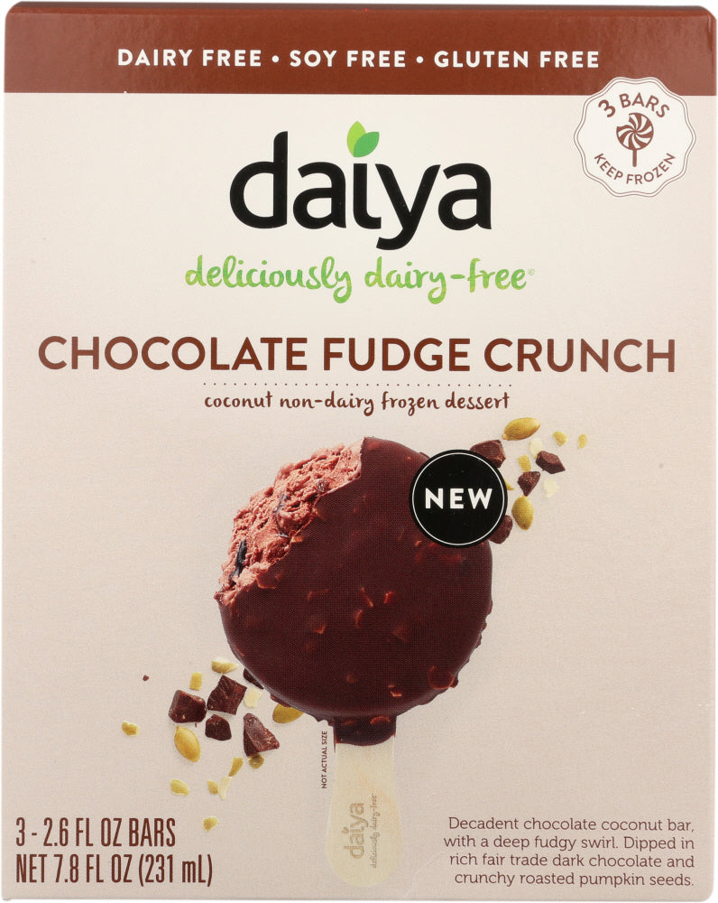 DAIYA: Chocolate Fudge Crunch Bar, 7.8 oz - Vending Business Solutions