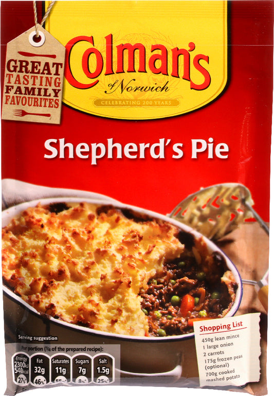 COLEMANS: Mix Seasoning Sheperds Pie, 1.75 oz - Vending Business Solutions
