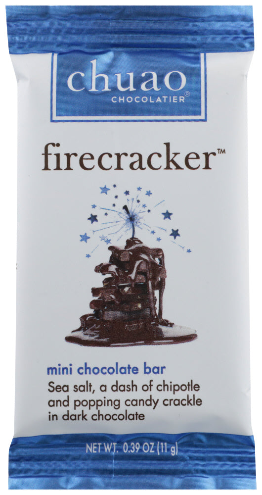 CHUAO CHOCOLATIER: Chocolate Pod Firecracker, 0.39 oz - Vending Business Solutions