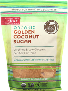 BIG TREE FARMS: Organic Golden Coconut Sugar, 16 oz - Vending Business Solutions