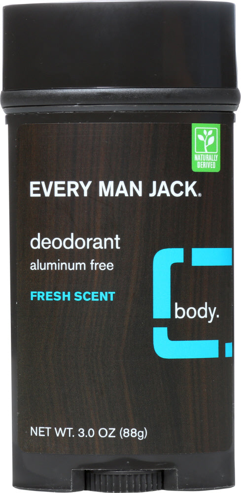 EVERY MAN JACK: Fresh Scent Deodorant, 3 oz - Vending Business Solutions