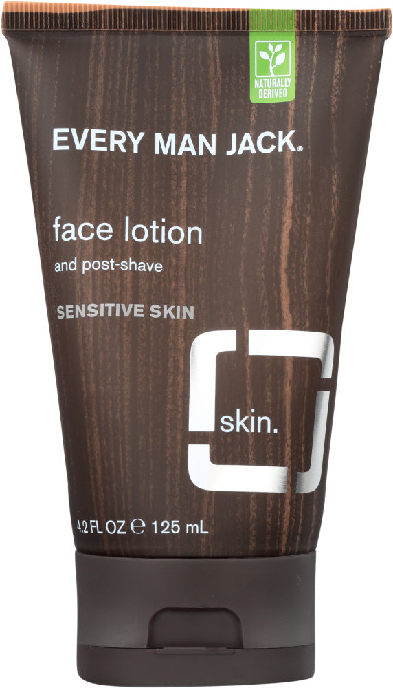 EVERY MAN JACK: Face Lotion and Post-Shave Fragrance Free, 4.2 oz - Vending Business Solutions