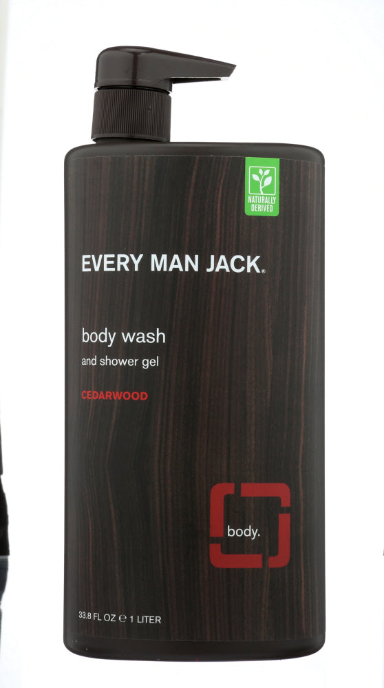 EVERY MAN JACK: Cedarwood Body Wash, 33.8 oz - Vending Business Solutions