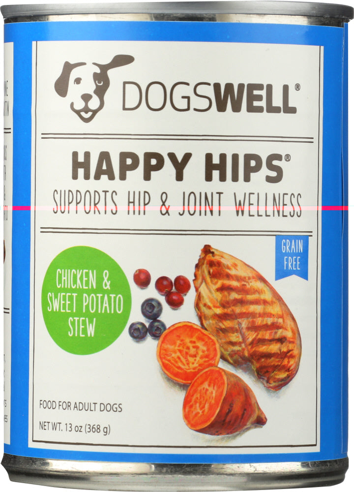 DOGSWELL: Happy Hips Dog Food Chicken and Sweet Potato, 13 oz - Vending Business Solutions