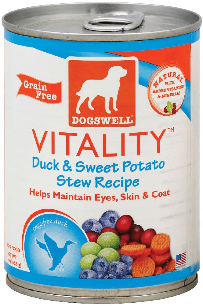 DOGSWELL: Treat Vitality Duck and Sweet Potato, 13 oz - Vending Business Solutions