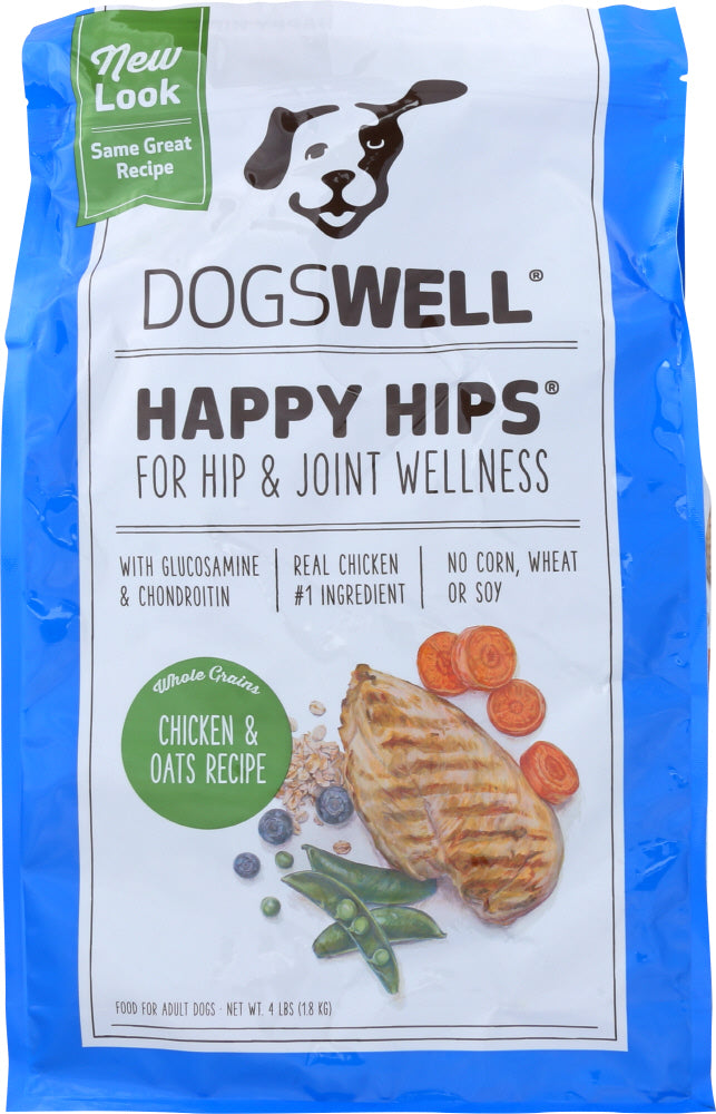 DOGSWELL: Treat Happy Hips Chicken and Oats Recipe, 4 lb - Vending Business Solutions