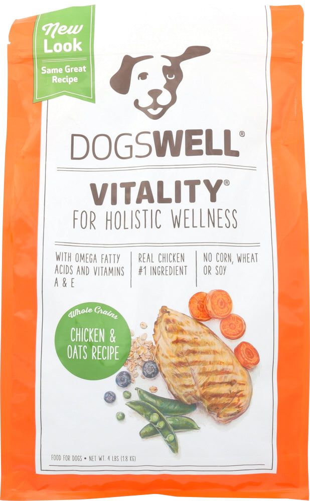 DOGSWELL: Treat Vitality Chicken and Oats, 4 lb - Vending Business Solutions