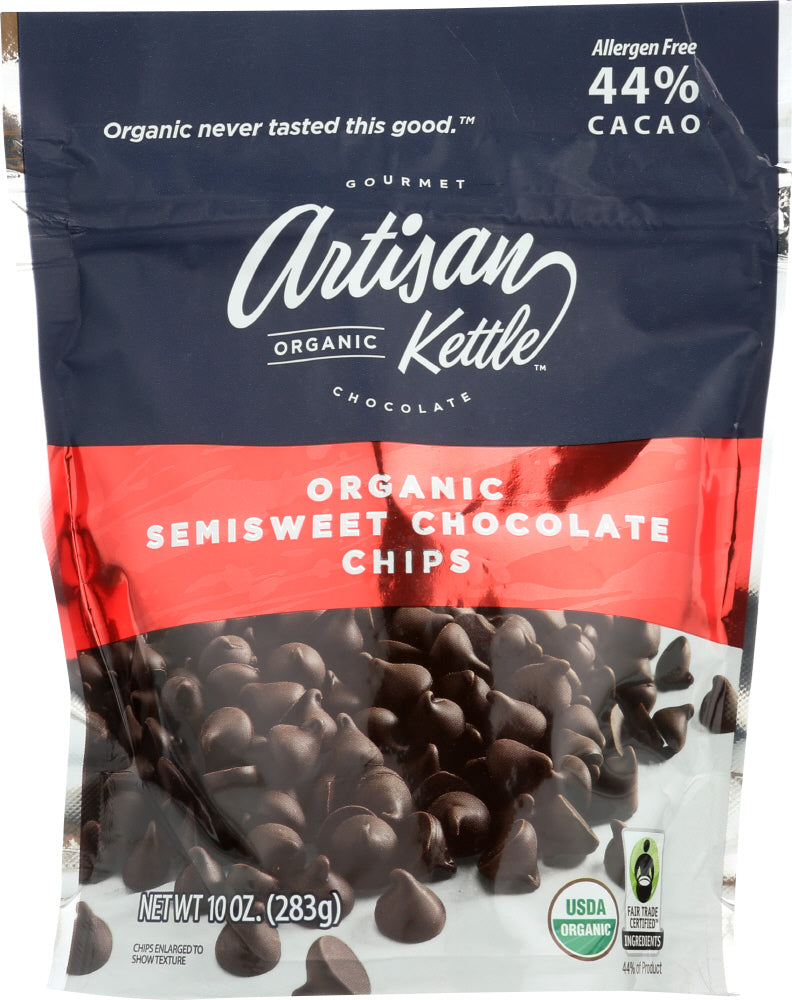 ARTISAN KETTLE: Morsels Organic Semisweet Chocolate, 10 oz - Vending Business Solutions