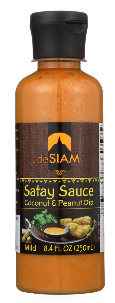 DESIAM: Satay Sauce Peanut and Coconut Dip, 8.4 oz - Vending Business Solutions