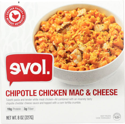 EVOL: Chipotle Chicken Mac and Cheese, 8 oz - Vending Business Solutions