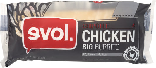 EVOL: Chicken Chipotle Burrito, 11 oz - Vending Business Solutions