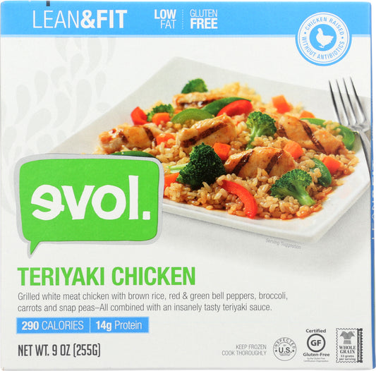 EVOL: Chicken Teriyaki Bowl, 9 oz - Vending Business Solutions