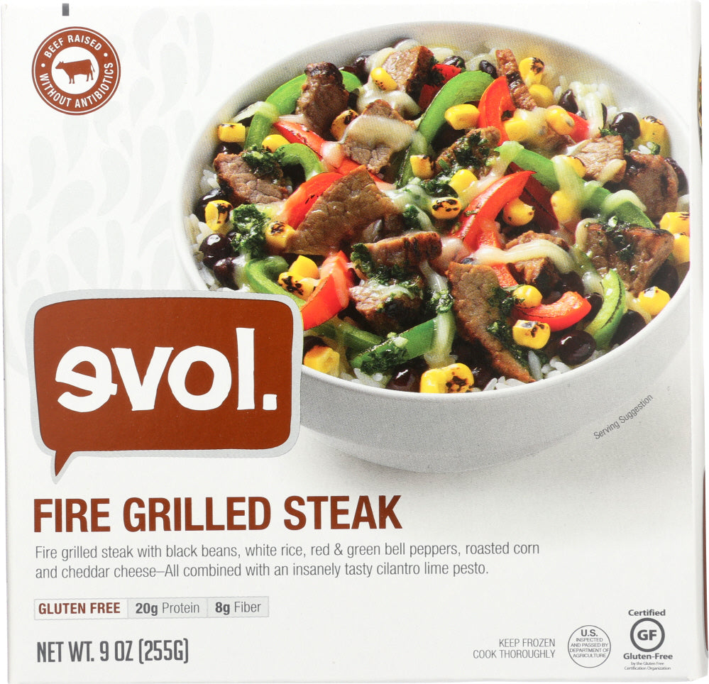 EVOL: Fire Grilled Steak Bowl, 9 oz - Vending Business Solutions