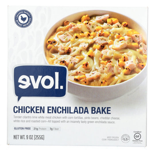 EVOL: Chicken Enchilada Bowl, 9 oz - Vending Business Solutions