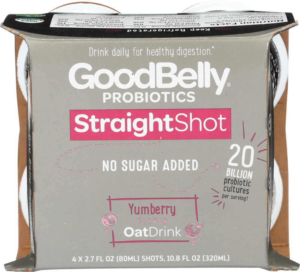GOOD BELLY: YUMBERRY STRAIGHT SHOT 4PK (10.800 FO) - Vending Business Solutions
