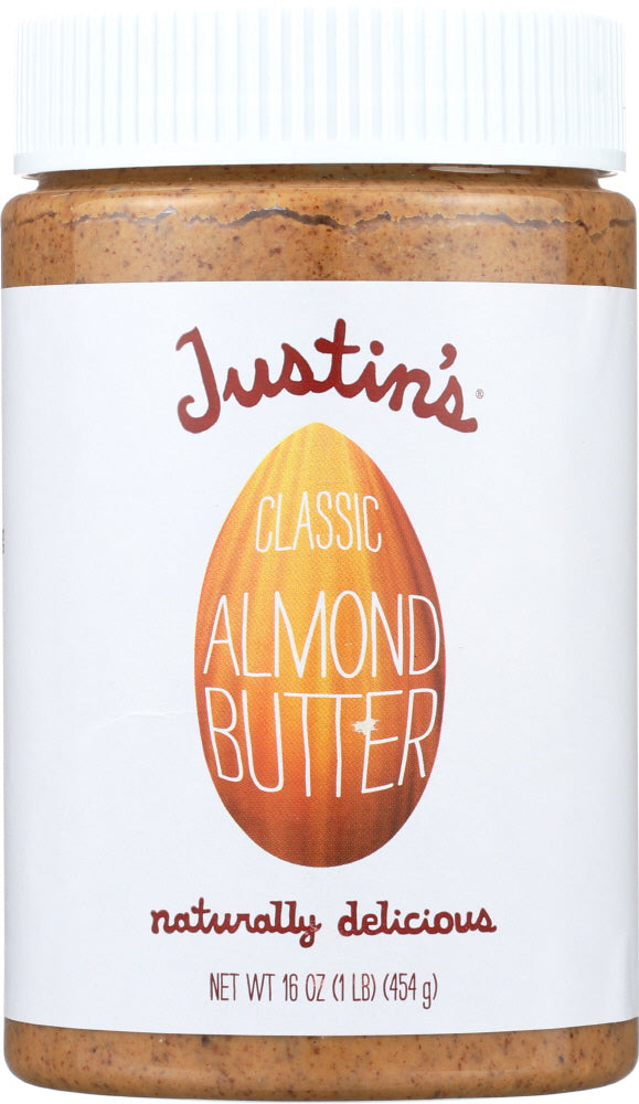 JUSTIN'S: Nut Butter Classic Almond Butter, 16 oz - Vending Business Solutions