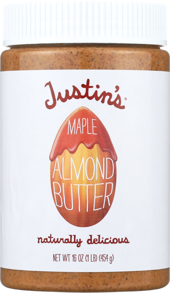 JUSTIN'S: Nut Butter Maple Almond Butter, 16 oz - Vending Business Solutions