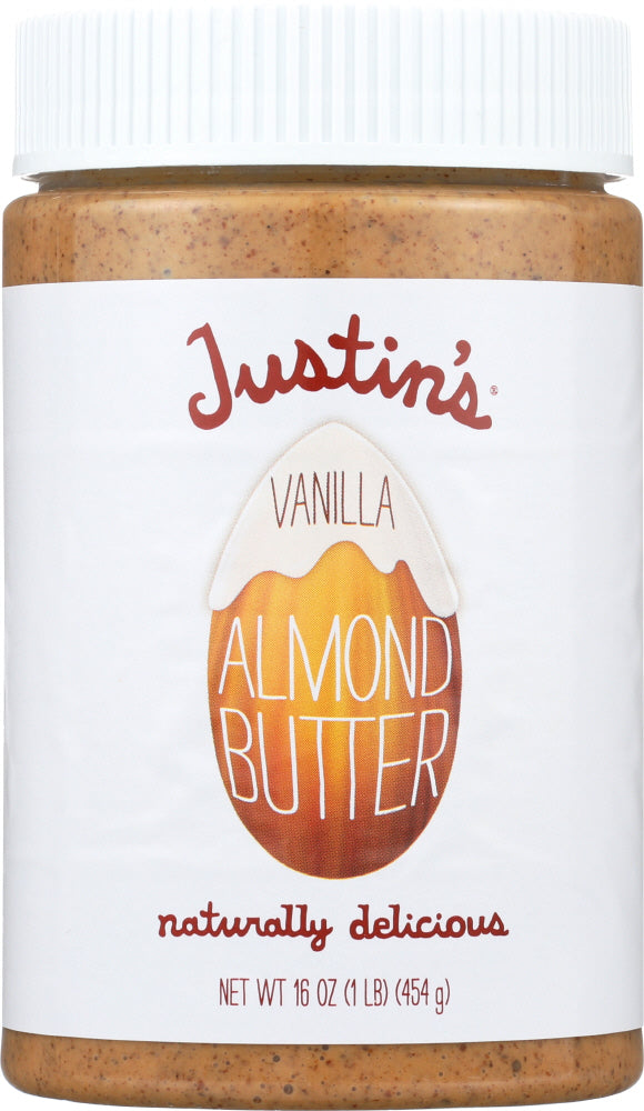 JUSTIN'S: Nut Butter Vanilla Almond Butter, 16 oz - Vending Business Solutions