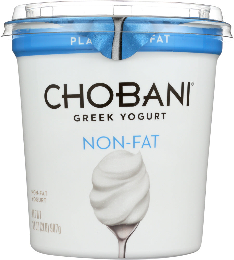 CHOBANI: Non-Fat Greek Yogurt Original Plain, 32 oz - Vending Business Solutions