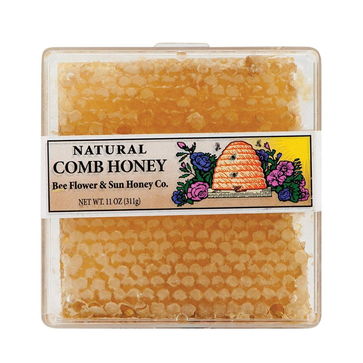 BEE FLOWER AND SUN HONEY: Natural Comb Honey, 11 oz - Vending Business Solutions